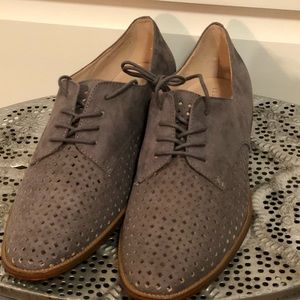 Kelly and Katie Grey Oxfords